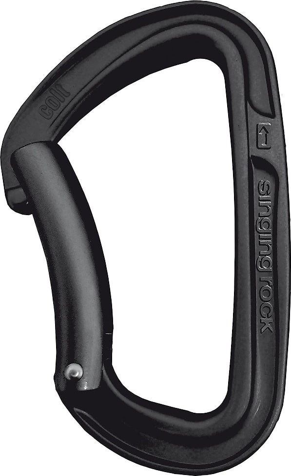 Карабін Singing Rock Colt Bent, Black – фото 1