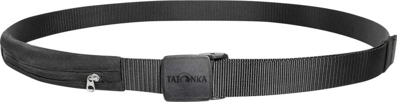 Ремінь з кишенею на блискавці Tatonka Travel Belt 32 мм, Black – фото 1