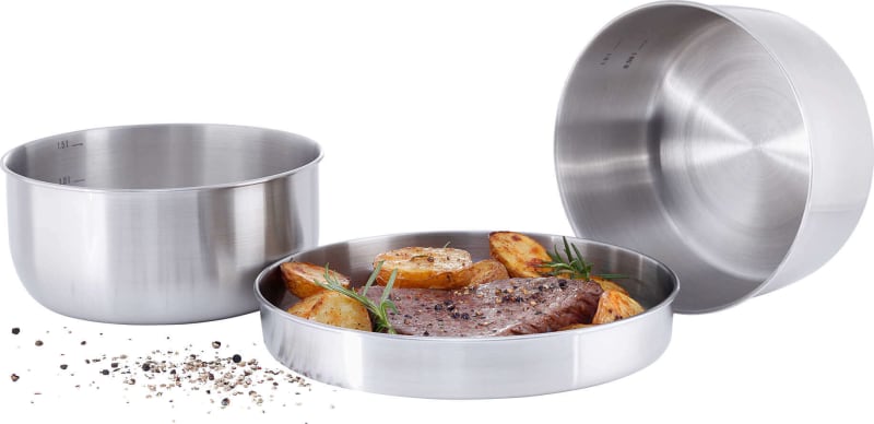 Набір посуду Tatonka Multi Pot Set, Silver – фото 1
