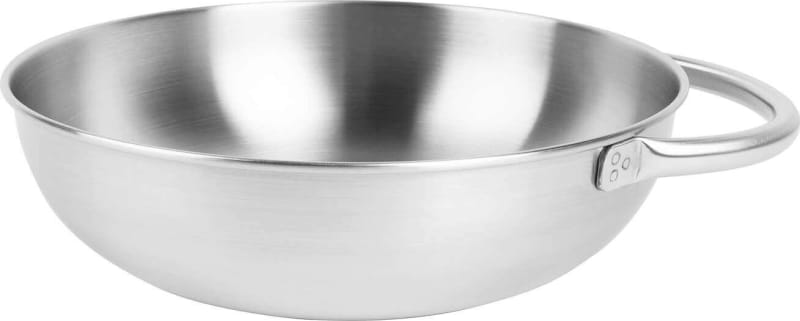 Миска з ручкою Tatonka Bowl With Grip S, Silver – фото 1