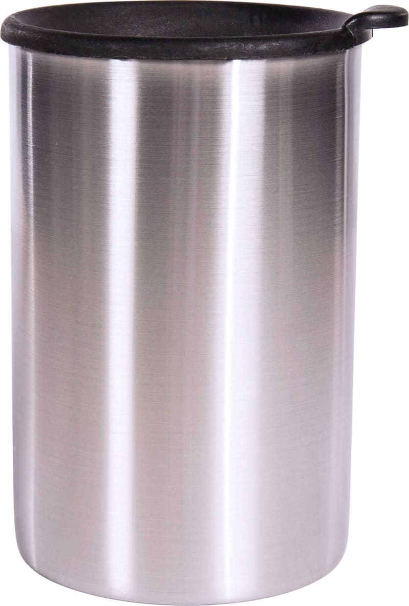 Термокухоль з кришкою Tatonka Thermo Mug 350, Silver/Black – фото 1