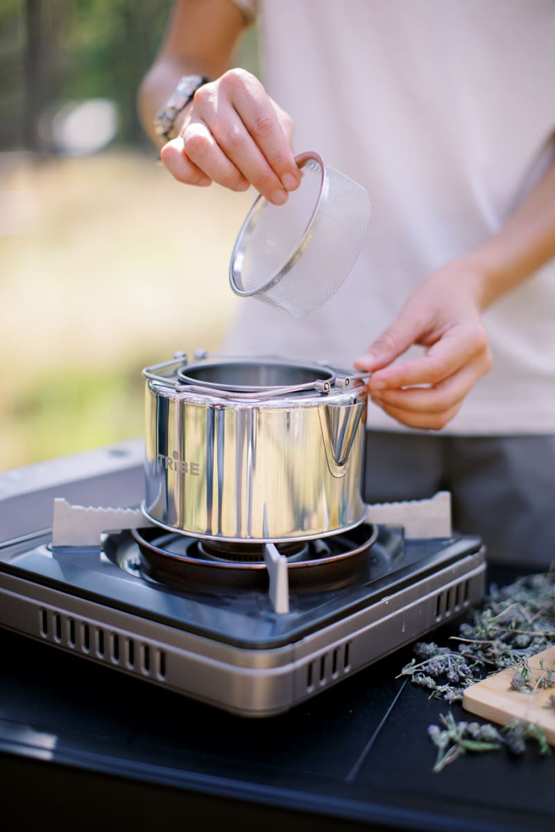 Чайник Tribe Kettle 1,2 л, Сріблястий – фото 7