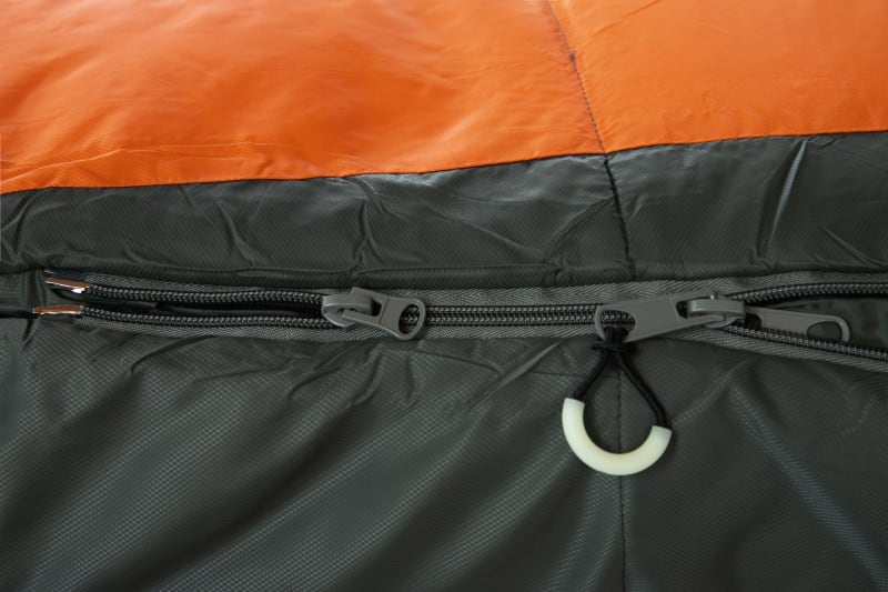 Спальний мішок Tramp Fjord Long кокон orange/grey, 0°C/-20°C – Помаранчевий (Лівий) – фото 8