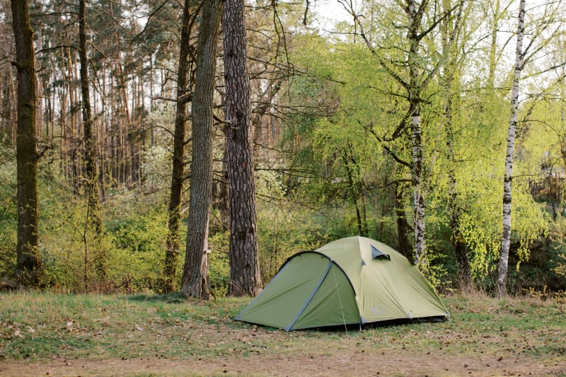 Намет Tramp Lite Camp 3 (тримісний), Олива – фото 5
