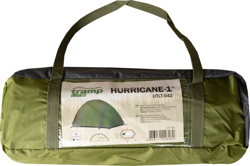 Намет одномісний Tramp Lite Hurricane, Олива – фото 8