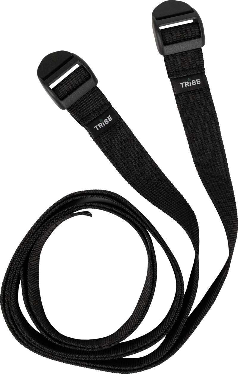 Стяжка Tribe Strap компресійна 1,5 м, 2 шт, Чорна – фото 1