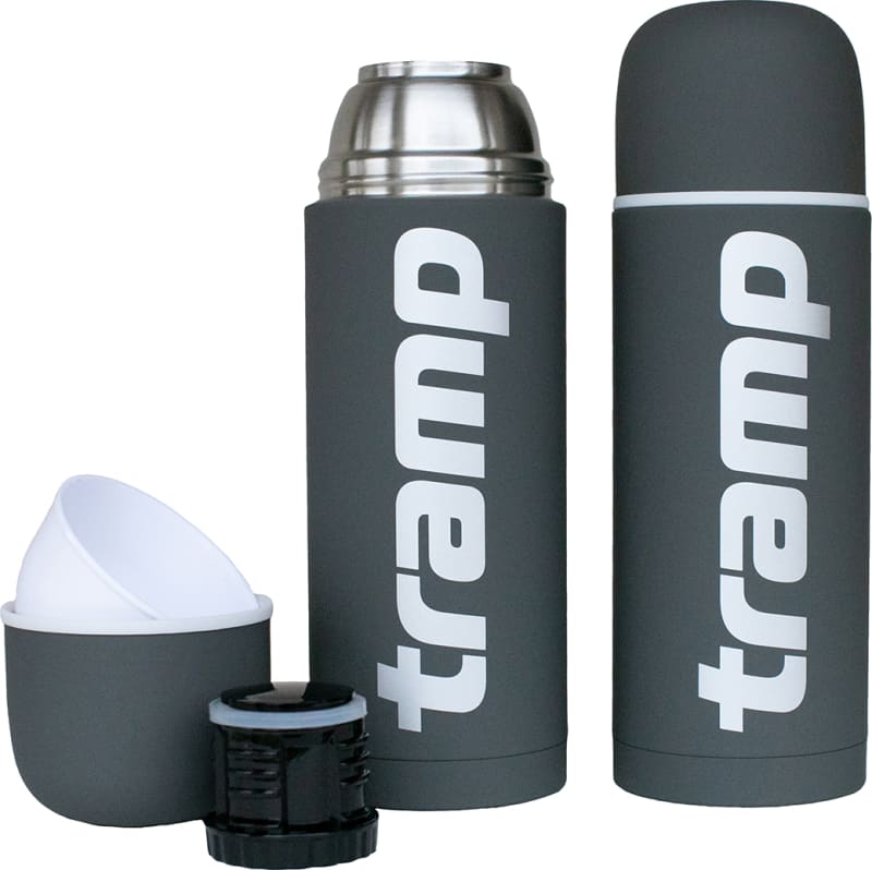 Термос Tramp Soft Touch 1 л, Сірий – фото 4