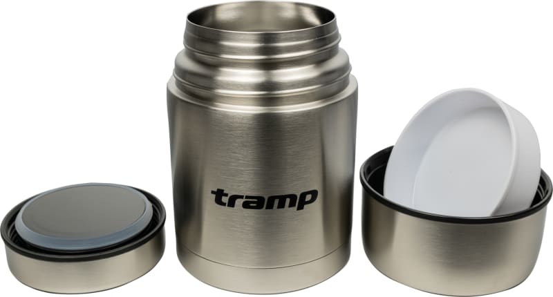 Термос Tramp харчовий з широким горлом 0,7 л UTRC-078, Сріблястий – фото 2