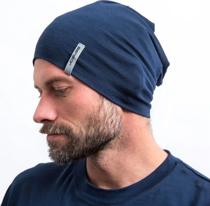 Шапка Sensor Merino Active – Темно-синій – фото 3