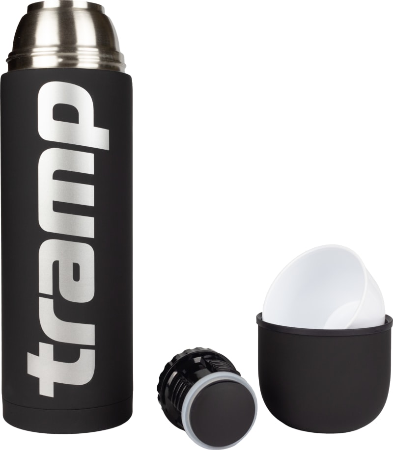 Термос Tramp Soft Touch 1.0 л, Чорний – фото 8