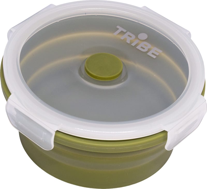 Контейнер силіконовий Tribe Bowl Container 0,8 л, Олива – фото 3