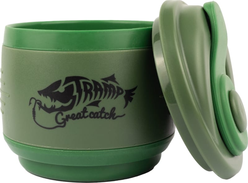 Кружка складаний силіконовий Tramp з кришкою 350ml olive-olive, Олива – фото 4