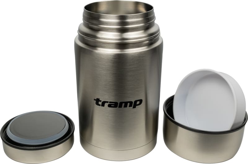 Термос Tramp харчовий з широким горлом 1 л UTRC-079, Сріблястий – фото 2