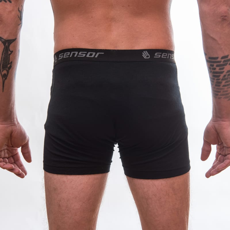 Термотруси чоловічі Sensor Merino Active – Чорний – фото 4