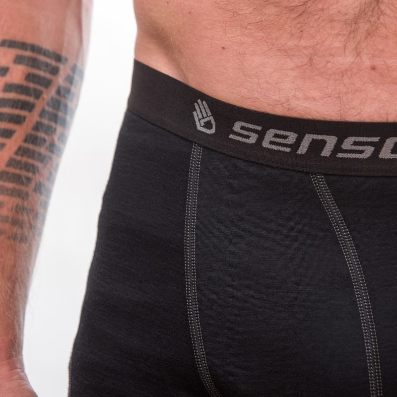 Термотруси чоловічі Sensor Merino Active – Чорний – фото 5