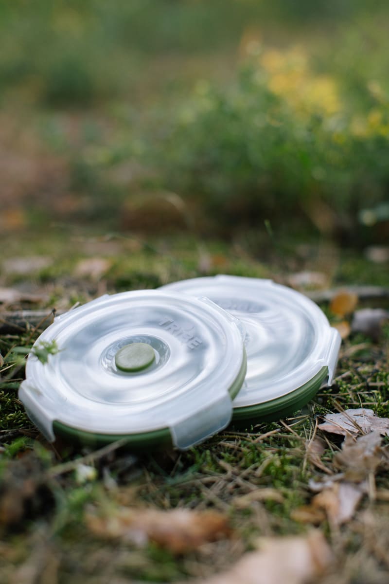 Контейнер силіконовий Tribe Bowl Container 0,8 л, Олива – фото 8