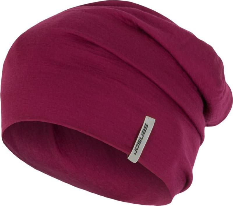 Шапка Sensor Merino Active – Малиновий – фото 1