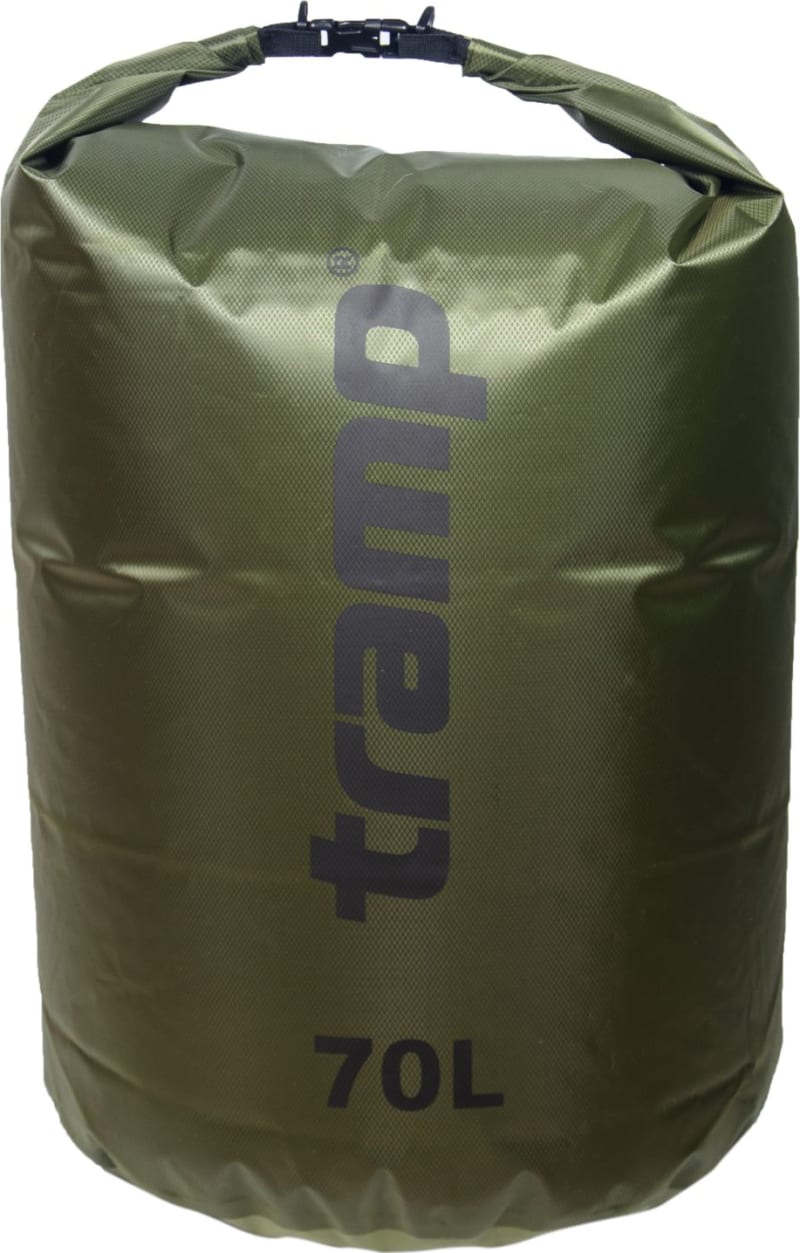 Гермомішок Tramp PVC Diamond Rip-Stop 70 л, Олива – фото 4