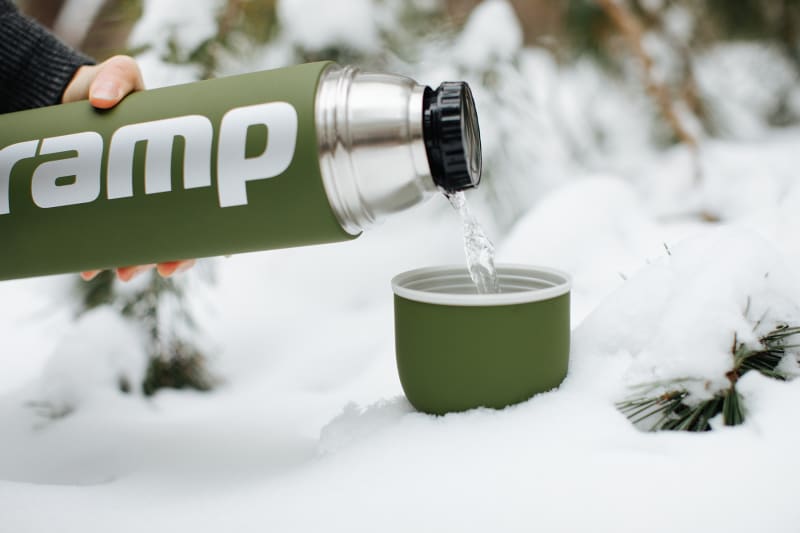 Термос Tramp Soft Touch 1 л, Хакі – фото 3
