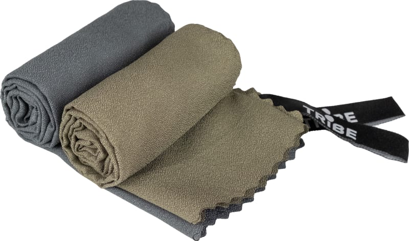 Рушник з мікрофібри Tribe Bicycle Towel 60х120 см, Оливковий – фото 3