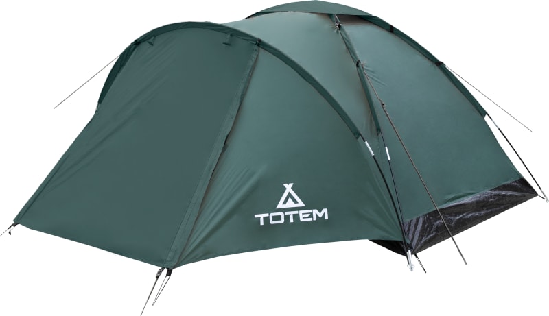 Намет двомісний одношаровий Totem Summer 2 Plus (v2), Зелений – фото 1