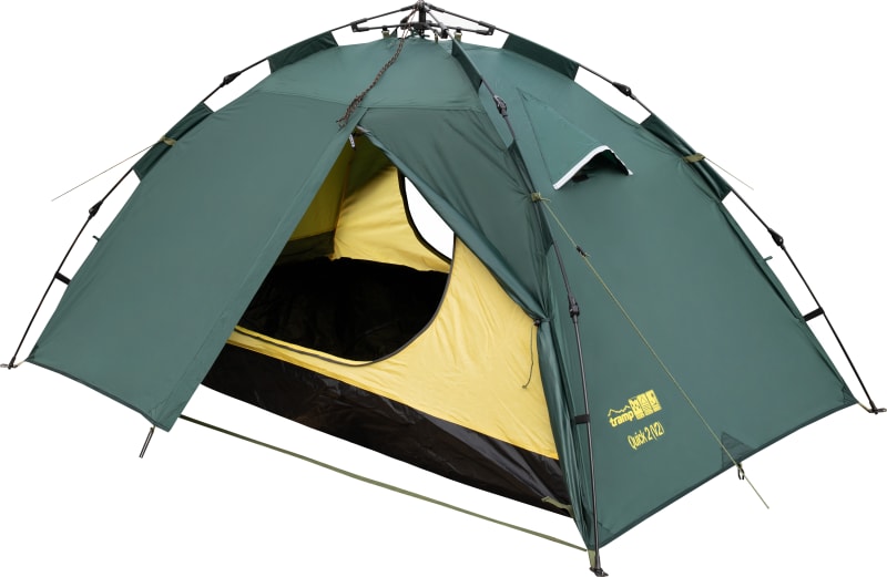 Намет двомісний Tramp Quick 2 (v2) green New, Зелений – фото 8