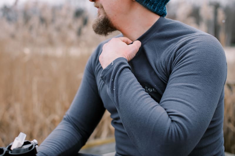 Комплект термобілизни Tribe Microfleece, – Темно-сірий – фото 4