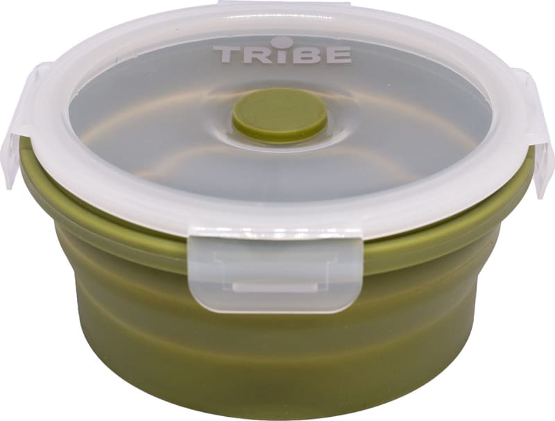 Контейнер силіконовий Tribe Bowl Container 0,55 л, Олива – фото 1