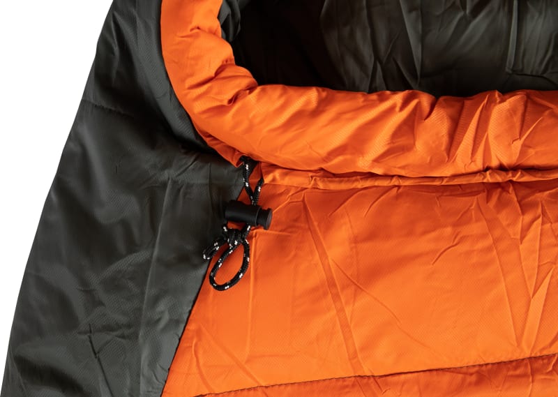 Спальний мішок Tramp Fjord Regular кокон orange/grey, 0°C/-20°C (Лівий) – фото 5