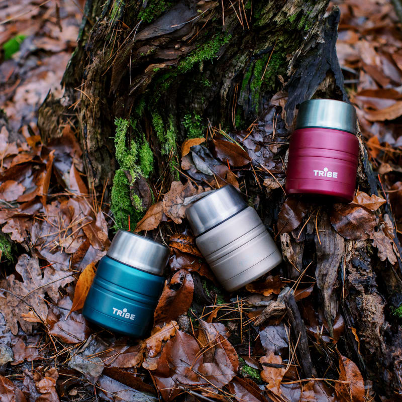 Термос Tribe Food Jar харчовий 0,35 л, Червоний – фото 7