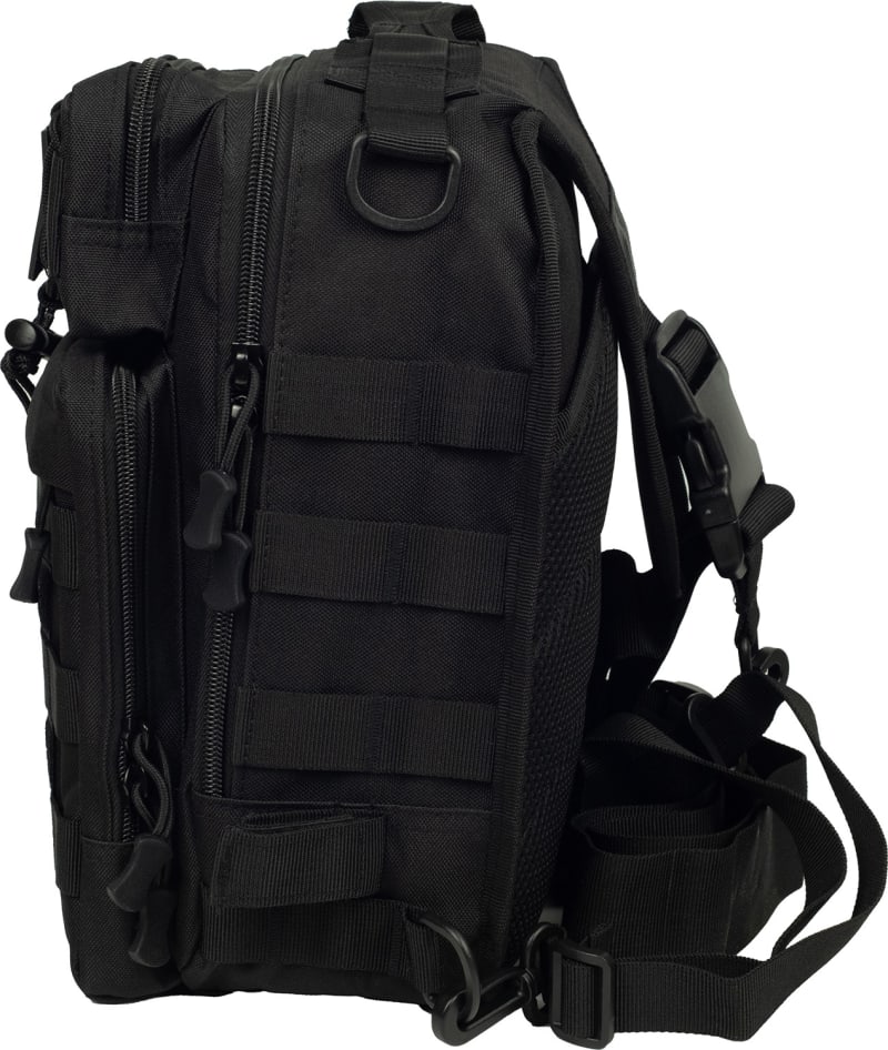 Сумка через плече Tribe Sling Pack 6,5 л, Чорна – фото 5