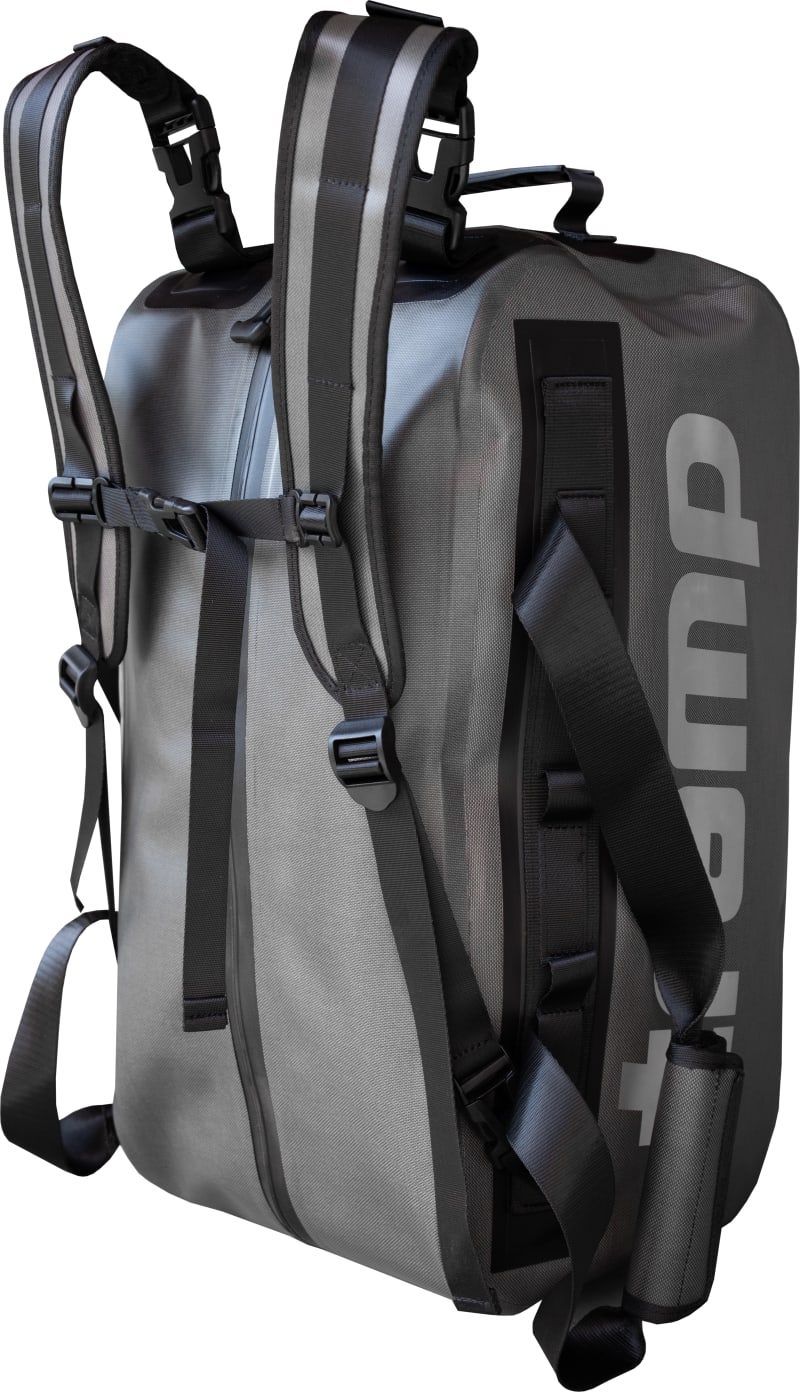 Герморюкзак сумка Tramp Nylon TPU 30 л Dark Grey, Сіра – фото 5