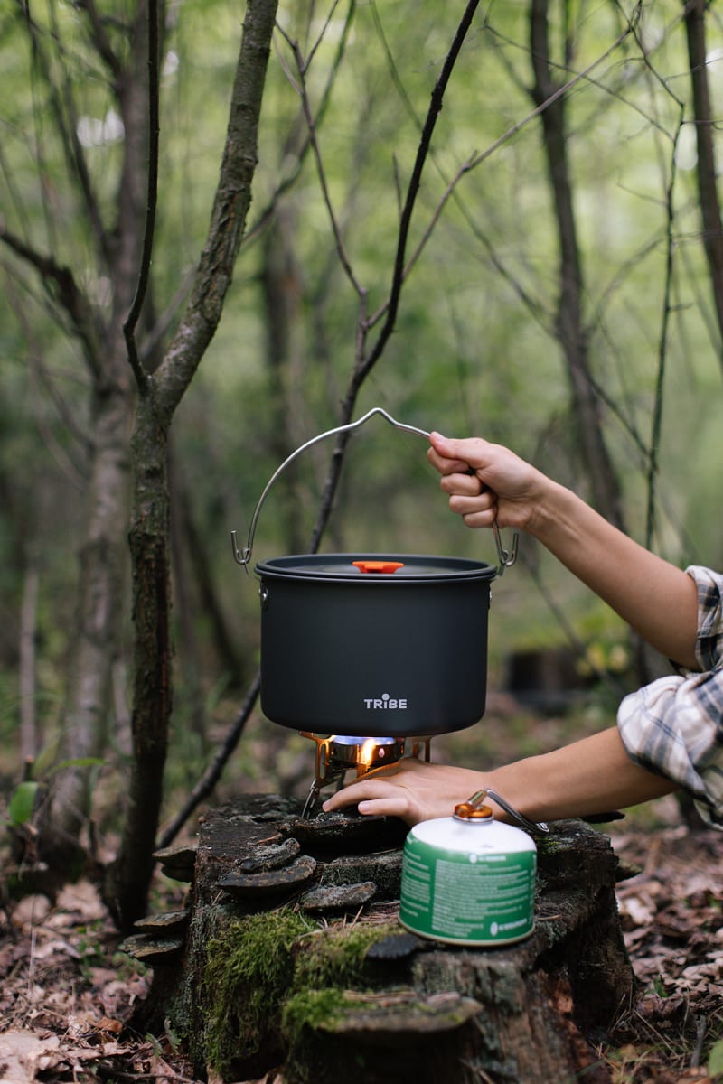 Казанок Tribe Pot 4 л Alu, Сірий – фото 8