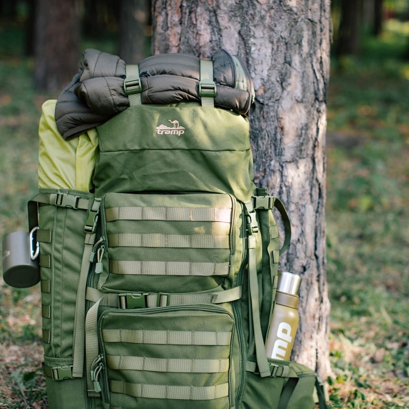Рюкзак тактический Tramp Defender 60 л Olive, Олива – фото 2