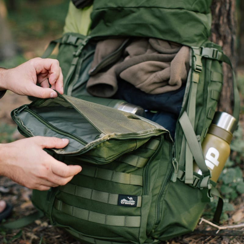 Рюкзак тактический Tramp Defender 60 л Olive, Олива – фото 3