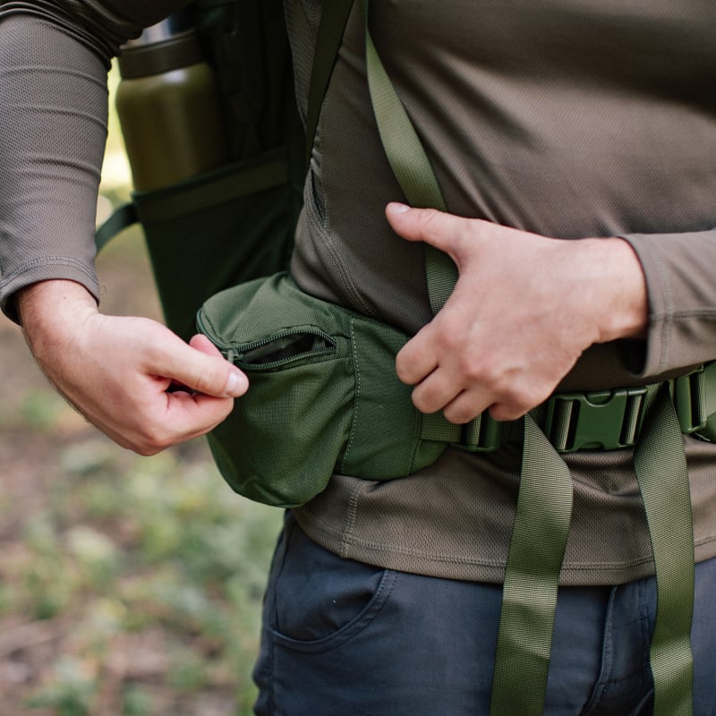 Рюкзак тактический Tramp Defender 60 л Olive, Олива – фото 8