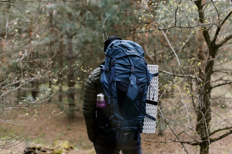 Рюкзак Tramp Expedition 75 л, Темно, Синій – фото 6
