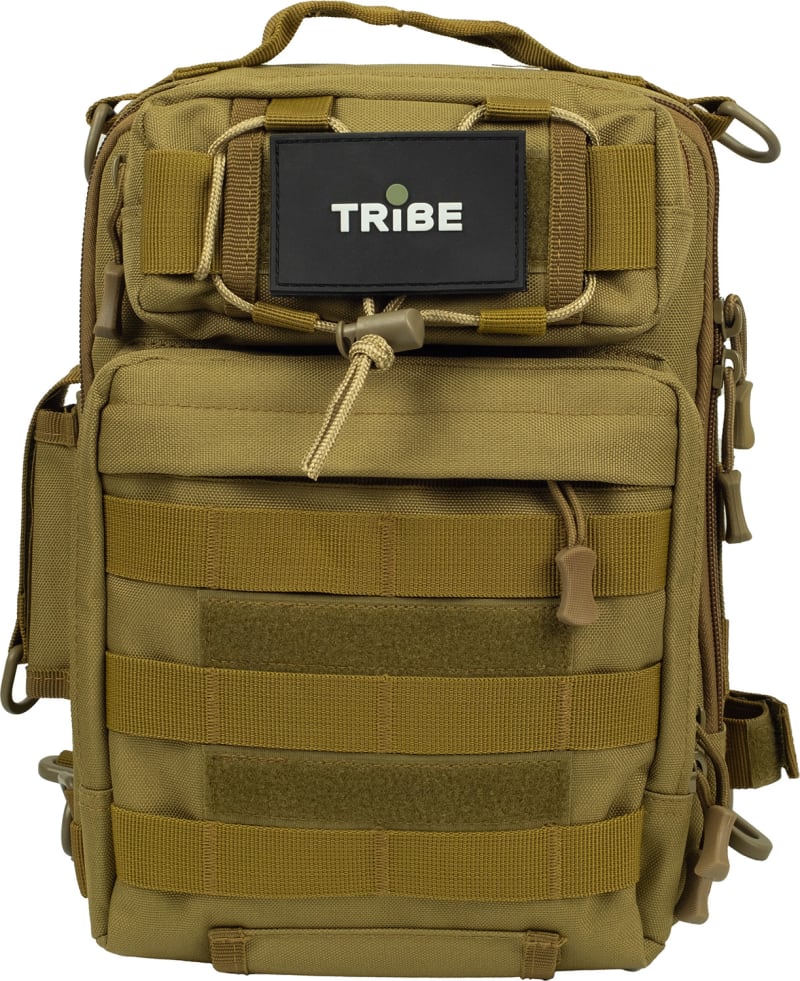 Сумка через плече Tribe Sling Pack 6,5 л, Койот – фото 2