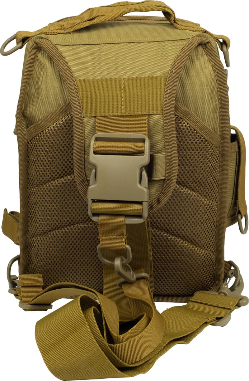 Сумка через плече Tribe Sling Pack 6,5 л, Койот – фото 4