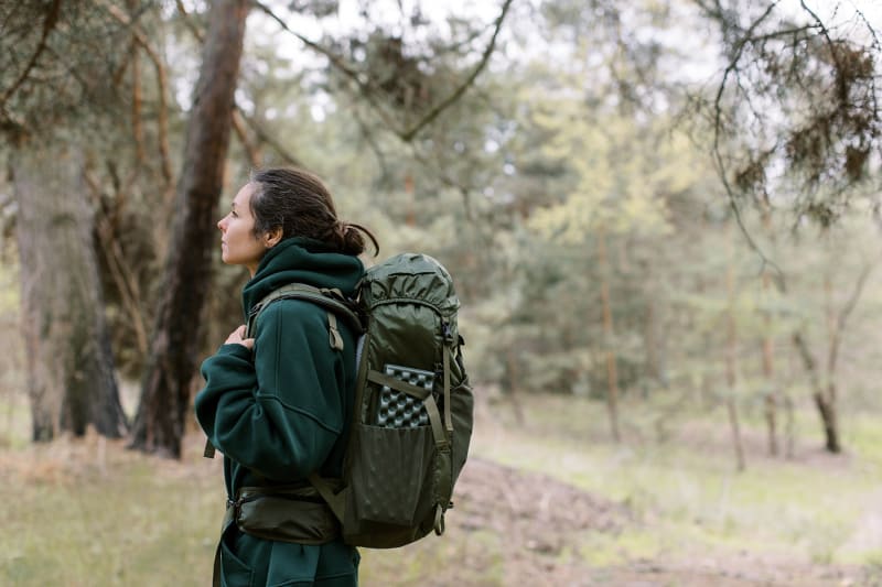 Рюкзак Tramp Hike 30, Олива – фото 5