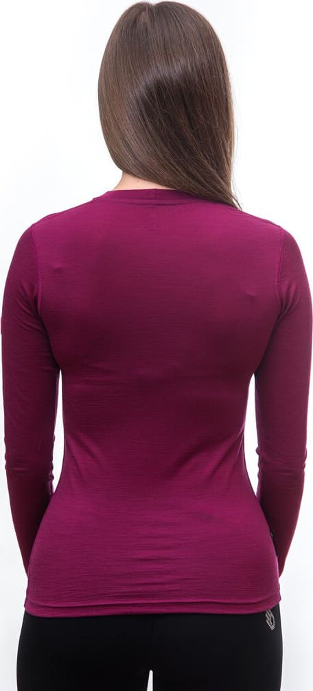 Термокофта жіноча Sensor Merino Active – Малиновий – фото 5