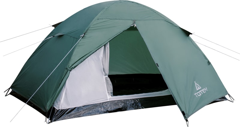 Намет двомісний Totem Trek 2 (v2), Зелений – фото 1