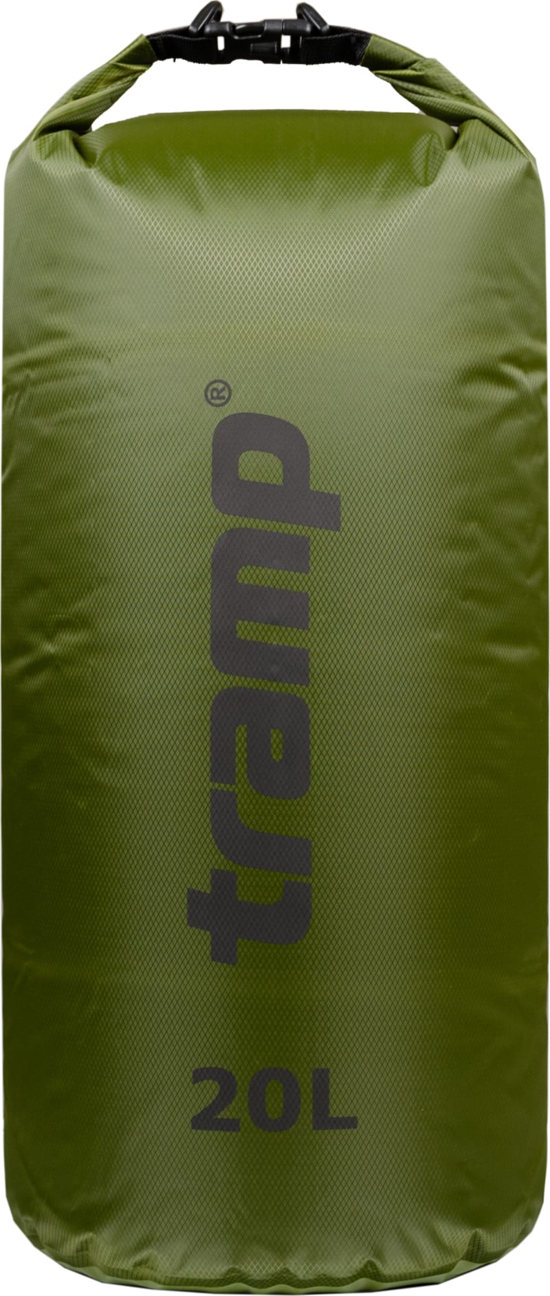 Гермомішок Tramp PVC Diamond Rip-Stop 20 л, Олива – фото 1