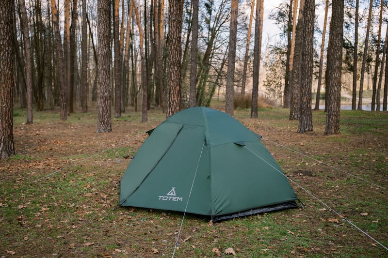 Намет двомісний Totem Trek 2 (v2), Зелений – фото 4