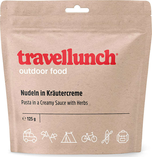 Сублимированное блюдо Travellunch Паста в сливочном соусе с травами 125 г – фото 1