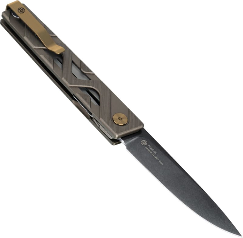 Ніж складаний Ruike P878, рукоятка з алюмінію, сірий – фото 2