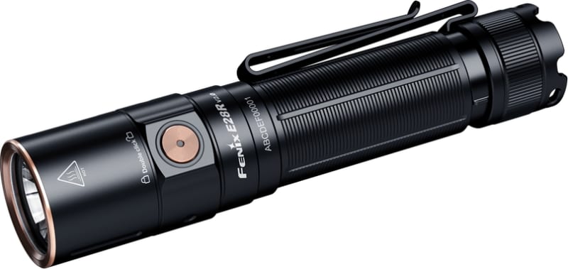 Ліхтар ручний Fenix E28R V2.0 EDC — Чорний — фото 1