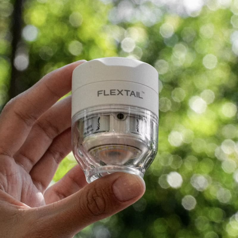 Насос-ліхтар кемпінговий Flextail Tiny Pump 3X White — Білий — фото 2