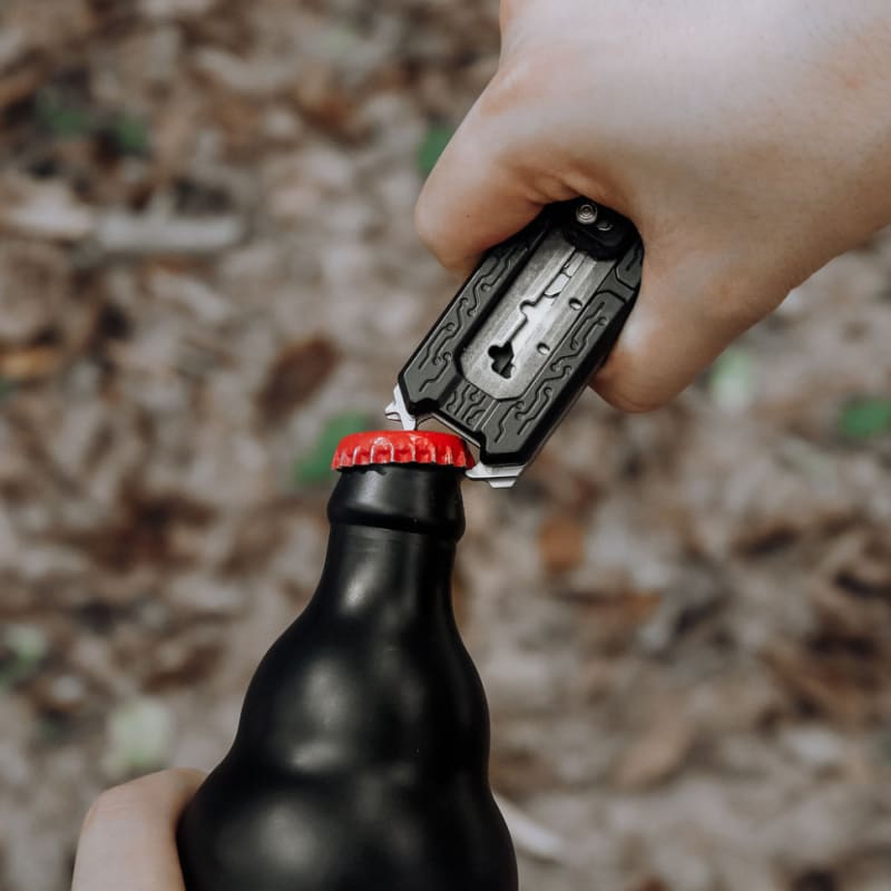 Мультитул ніж NexTool Utility Knife E20, чорний, сірий – фото 5