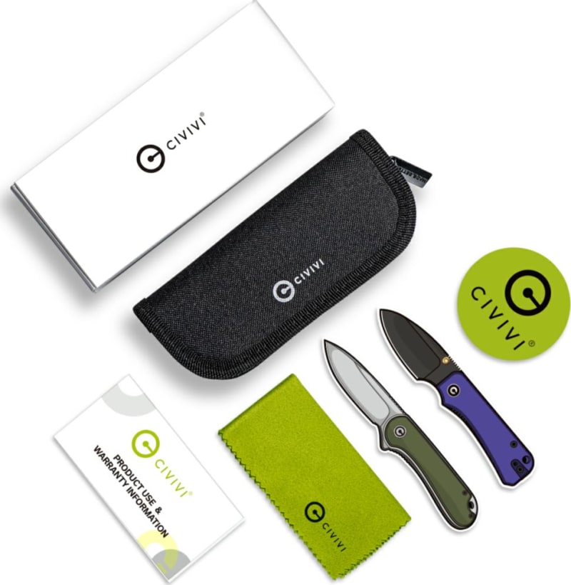 Ніж складаний Civivi Elementum, Оливковий – фото 3